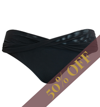 Load image into Gallery viewer, Wrapsody Bikini Bottom - Black