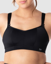 Load image into Gallery viewer, Balance Black sports bra - Wire free