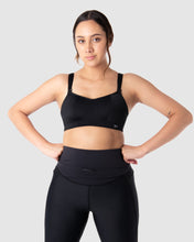 Load image into Gallery viewer, Balance Black sports bra - Wire free