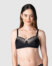 Load image into Gallery viewer, Show Off Jet Black Bra - Wire free