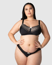 Load image into Gallery viewer, Show Off Jet Black Bra - Wire free
