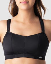 Load image into Gallery viewer, Zen Sports Bra Black - Wire-Free