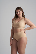 Load image into Gallery viewer, Invisible Mid Waist Brief – Beige