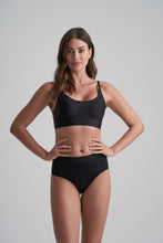 Load image into Gallery viewer, Invisible Mid Waist Brief – Black