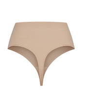 Load image into Gallery viewer, Invisible Mid Waist Thong – Beige