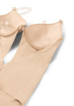 Load image into Gallery viewer, Low Back Sensual Bodysuit Beige