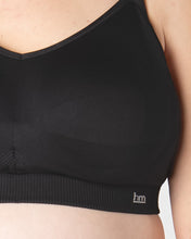 Load image into Gallery viewer, My Everyday Multifit Nursing Bra - Black (G - M cup)