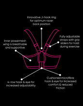 Load image into Gallery viewer, Regular Every Move Black Wired Sports Bra