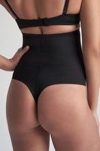Load image into Gallery viewer, Sculpting High waist thong - Black