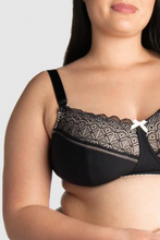 Load image into Gallery viewer, Show Off Jet Black Bra - Wire free