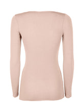 Load image into Gallery viewer, Cashmere Boatneck Top - Nude