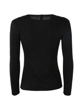 Load image into Gallery viewer, Cashmere Boatneck Top - Black