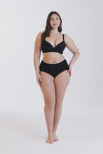Load and play video in Gallery viewer, Invisible Mid Waist Brief – Black
