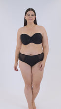 Load and play video in Gallery viewer, Regular Luxe Strapless Bra - Black