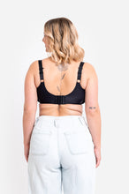 Load image into Gallery viewer, Regular Smoothie Spacer Moulded T-Shirt Plunge Bra - Black
