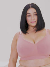 Load and play video in Gallery viewer, Regular Basic Bralette - Rosewood