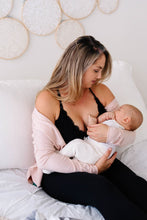 Load image into Gallery viewer, Black Lace Nursing Bralette - Wire free