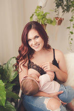 Load image into Gallery viewer, Nursing Camisole - Sassy Black