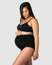Load image into Gallery viewer, My Necessity Seamless Pregnancy Full Brief - Black