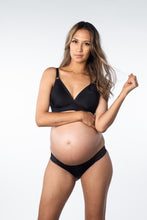 Load image into Gallery viewer, Ambition Triangle in Black - Wirefree Contoured Bra