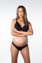 Load image into Gallery viewer, Ambition Triangle in Black - Wirefree Contoured Bra