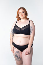 Load image into Gallery viewer, Lunar Eclipse Black Bra - Non Wired