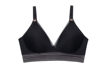 Load image into Gallery viewer, Ambition Triangle in Black - Wirefree Contoured Bra