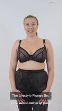 Load and play video in Gallery viewer, Regular Lifestyle Plunge Bra
