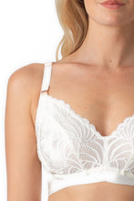 Load image into Gallery viewer, Warrior Soft Cup Ivory Bra - Wire Free