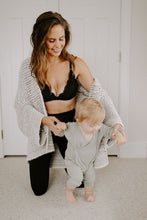 Load image into Gallery viewer, Black Lace Nursing Bralette - Wire free