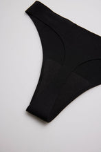 Load image into Gallery viewer, Laser Cut Thong - Black
