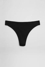 Load image into Gallery viewer, Laser Cut Thong - Black
