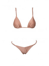 Load image into Gallery viewer, Scrunchie - Rose Gold Bikini Set
