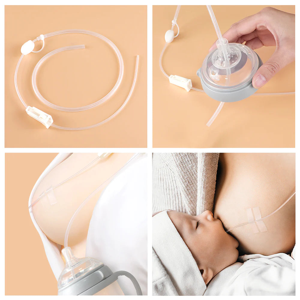 Spoon Feeder For Baby Haakaa Suppleental Feeding Tube