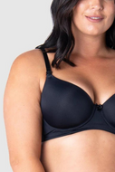 Forever Yours Black Contoured Bra - Flexi Underwire