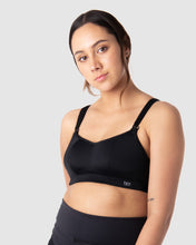 Load image into Gallery viewer, Balance Black sports bra - Wire free
