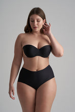 Load image into Gallery viewer, Low Back Mid Waist Brief Black
