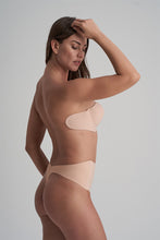 Load image into Gallery viewer, Low Back Mid Waist Thong Beige
