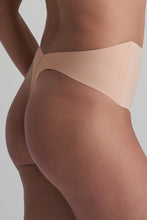 Load image into Gallery viewer, Low Back Mid Waist Thong Beige
