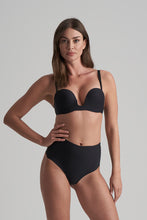 Load image into Gallery viewer, Low Back Mid Waist Thong Black
