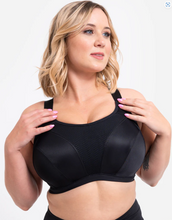 Load image into Gallery viewer, Regular Every Move Black Wired Sports Bra
