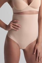 Load image into Gallery viewer, Sculpting High waist thong - Beige
