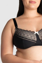 Load image into Gallery viewer, Show Off Jet Black Bra - Wire free
