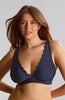 Kara Signature non-wired bikini top - Ink Blue