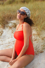 Load image into Gallery viewer, Kyoto Maternity Swimsuit - Choral Orange
