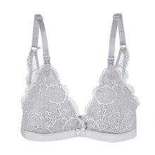 Load image into Gallery viewer, French Grey Nursing Bralette - Wire free
