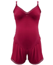 Load image into Gallery viewer, Milk Night Play Suit - Burgundy
